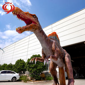 Modèle de dinosaure animatronique personnalisable, mouvements, son de rugissement, pour les expositions en centre commercial, les parcs urbains, utilisation infrarouge - Product Image 4