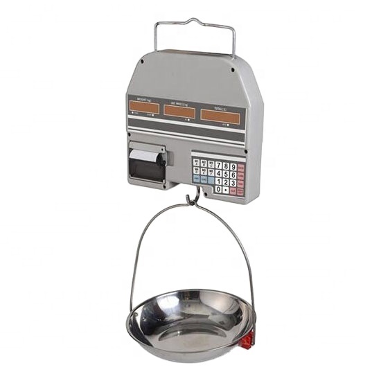 30kg Acs Series Price Computing Scale with Printer 30kg Digital Hanging Scale