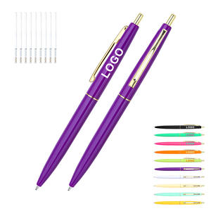 Bolígrafo Publicitario de Plástico al por Mayor con Logotipo Personalizado, Multicolor, de Presión, para Fabricantes, Escuelas y Oficinas - Product Image 5