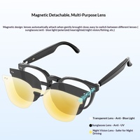 Gafas Inteligentes con IA, Control Táctil, Carga Magnética DC, para Llamadas y Reproducción de Música, Directo de Fábrica