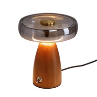 Lampe de bureau rétro de luxe, style européen classique, lampe de chevet élégante, lampe de table en verre pour la décoration de la maison