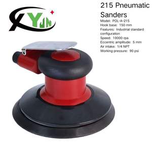 Ponceuses pneumatiques professionnelles de 6 pouces, ensemble de modèles de pistes aléatoires multifonctionnels pour un polissage efficace des automobiles - Product Image 5