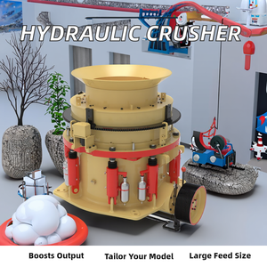 מגרסת חרוט הידראולית מרובת צילינדרים מסדרת HPY200 של גואנגדונג ליימנג, מכונת ריסוק אבנים - Product Image 2