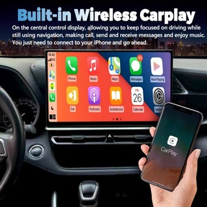Autoradio Android 15 avec écran tactile de 15,6 pouces, lecteur CD pour tableau de bord, pour Highlander 2022-2025, lecteur multimédia vidéo stéréo, GPS - Product Image 2