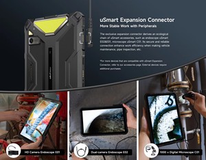 Ulefone Armor Pad 4 Ultra 5G Rugged Tablet PC Android 14 10.36Inch 11800MAh NFC LED 50MP Main Camera IP68 PAD 10W <b>Dock</b> Charging - Product Image 6