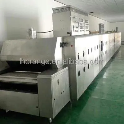 Túnel de horno para hornear ndustrial, horno de túnel automático para pan/línea de pan de PIR, horno para hornear alimentos