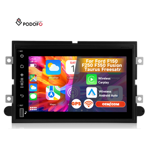 Podofo para Ford F150 F250 F350 Fusion Taurus /Freesatr 6 + 128G 7 ''Android Car Radio Wireless Carplay/Android Auto GPS WiFi OEM - Product Image 1