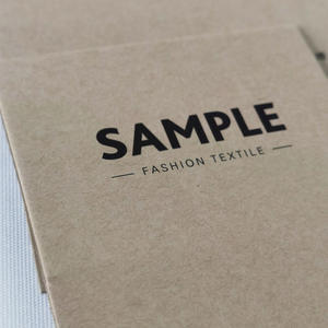 Stof Gat-Punch Hanger Kartonnen Monster Kaart Kleding Textiel Lederen Verborgen Nagelhanger Verpakking Luxe Hang Tags - Product Image 4