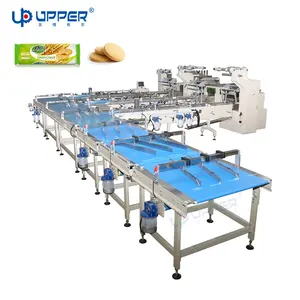 cupcake pound cakes muffins pie automatic flow packaging machine high speed factory price