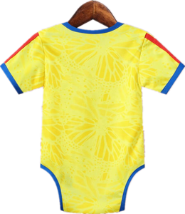 Ingrosso Fabbrica 2026 Tutine Neonato Abbigliamento per Gattonare Maglie da <span class=keywords><strong>Calcio</strong></span> per Neonati Messico Colombia Spagna Francia Italia - Product Image 4