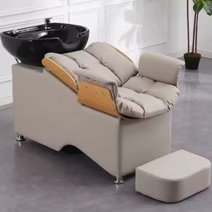 Chaise de lavage de cheveux pour salon de coiffure, salon de beauté, meubles de salon de coiffure, lit de lavage de cheveux, lit de shampooing pour salon de barbier - Product Image 5