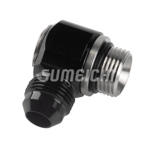 SUMEICHI ORB8 8AN döner Banjo parçaları erkek siyah 90 derece yarış parçası - Product Image 5