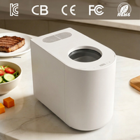 Compostador Eléctrico Automático de 4.5L para Desechos de Alimentos, para Uso Doméstico en la Cocina, Máquina de Compostaje Inodora con Gran Capacidad