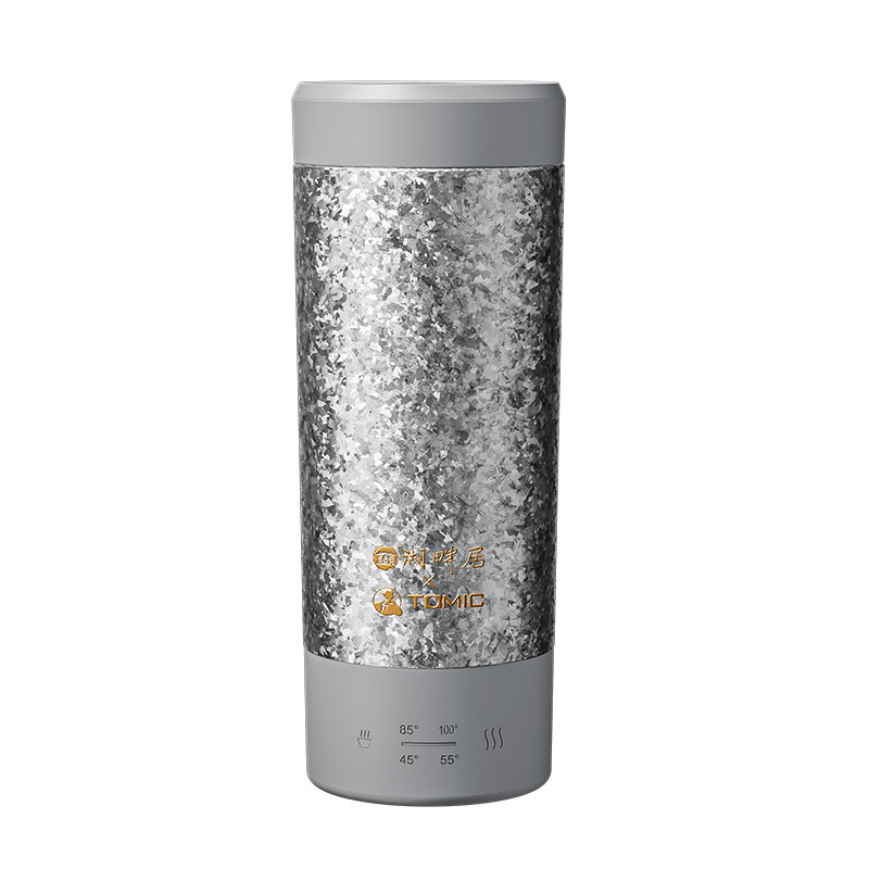 Pure titanium snowflake silver inside and out