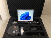 Scie à pont motorisée noire 220V pour granit, neuve, pour comptoirs de cuisine et escaliers, instrument 3D Digital MeasureKit OMC pour machines à pierre