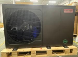 Pompe à chaleur monosplit OEM Midea 8kW 10kW 16kW A+++ R290 3D DC Inverter Source eau Panneau noir exclusif Conception de logo gratuite - Product Image 2