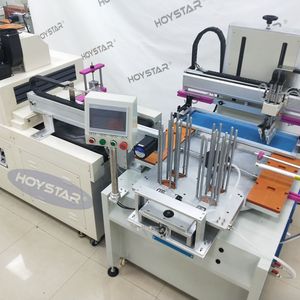 Máquina de serigrafía de regla completamente automática para imprimir regla clara/triángulo/transportador - Product Image 2