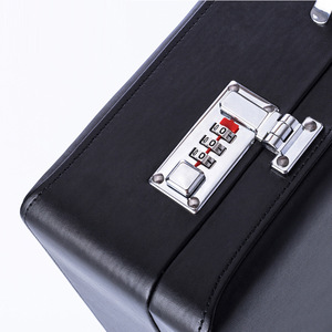 Valise à combinaison de 19 pouces Valise de rangement noire Sac <span class=keywords><strong>d</strong></span>'affaires Mallette pour ordinateur portable Mallette <span class=keywords><strong>d</strong></span>'<span class=keywords><strong>avocat</strong></span> Serrure à code numérique Wirh - Product Image 6