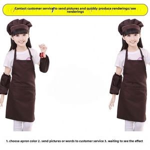 Tablier imperméable pour enfants, vêtements de peinture, tablier d'art pour la maternelle, tablier de cuisson imprimé, publicité promotionnelle - Product Image 3