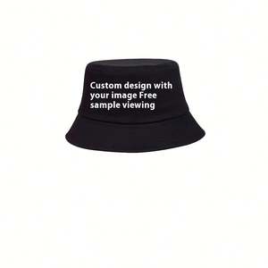 Sombrero de Pescador Personalizable con Bordado de Logotipo para Adultos y Niños, Ideal para Actividades de Equipo, Protección Solar - Product Image 1