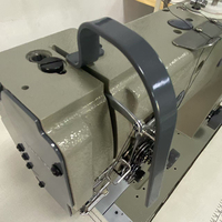Machine à coudre industrielle à lit plat programmable OREN RN-4420D1 pour usage domestique, idéale pour les sièges de voiture et les housses de canapé en cuir, avec double point de couture.