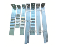 Attache murale en acier galvanisé/inoxydable de 200 mm/250 mm de long pour la construction de murs en maçonnerie et en briques – Fournisseur d'usine chinoise