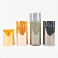 Bougies LED cylindriques lumineuses avec télécommande, en carton, pour décoration intérieure, certifiées BSCI, 300 pièces
