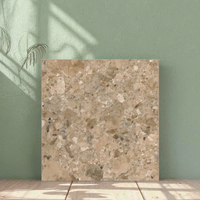 Qualité supérieure 600x600mm Multicolore Terrazzo Antique Marbre Porcelaine Céramique Carrelage Mural