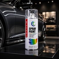 Aerosol Clear Coat Akrilik 400 mL 1K High Gloss Base Coat Semprotan Pelindung UV Mobil