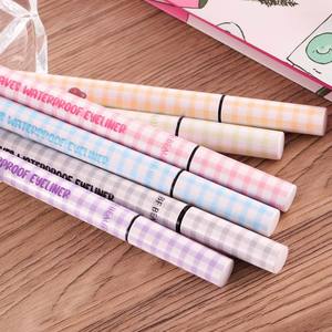 Etiqueta privada delineador de ojos blanco lápiz logotipo personalizado delineador de ojos de color líquido de secado rápido ondas mate delineador de ojos impermeable - Product Image 5