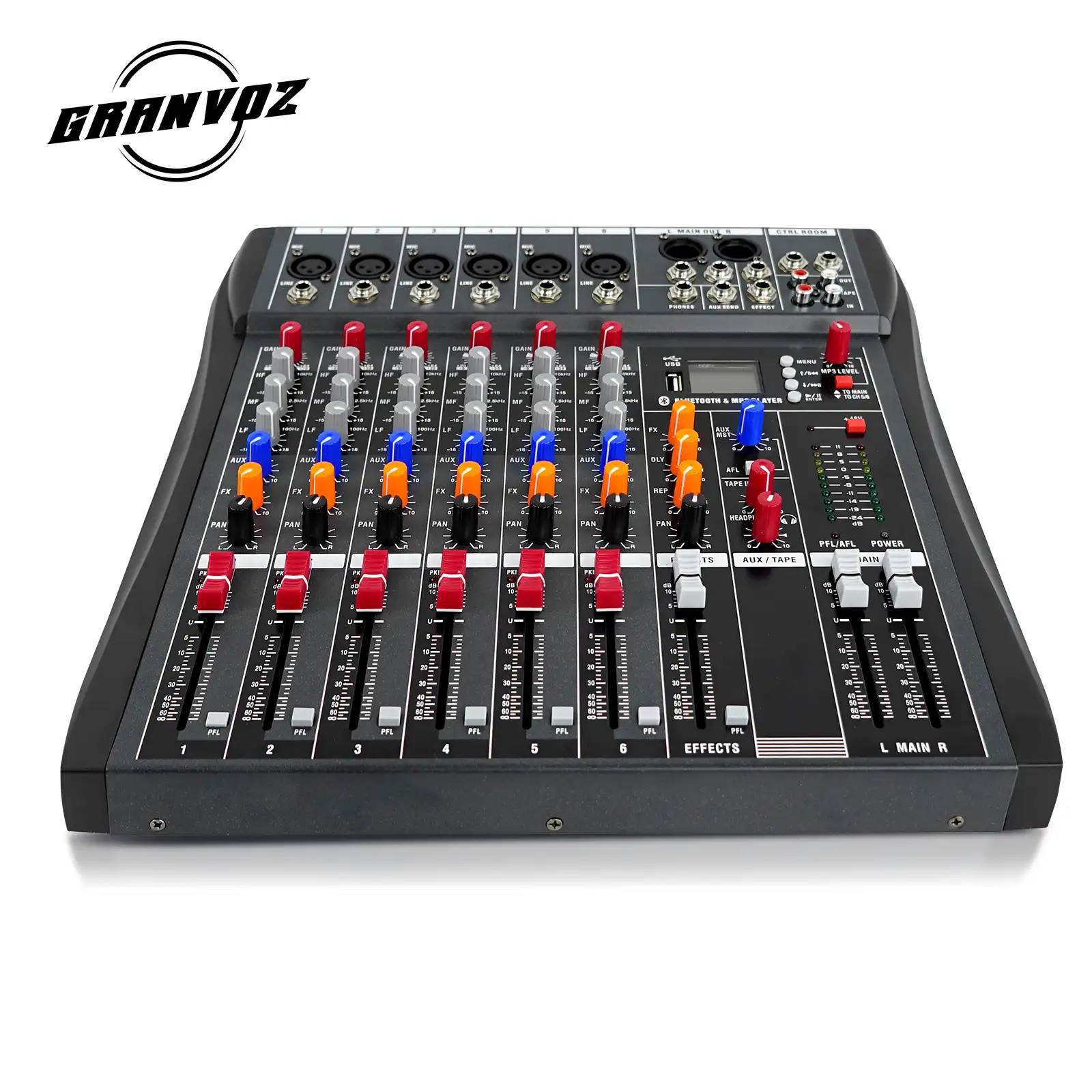 Mixer de áudio mcmyk 12 canais, dj cd players e mixer gax-4s mixer audio pro