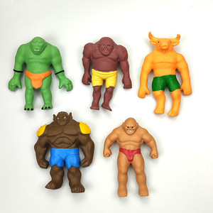 Jouets de décompression TPR à haute teneur en environnement camouflage gorille <span class=keywords><strong>Lala</strong></span> façonnant la récupération lente des secousses Pétrir le jouet - Product Image 4