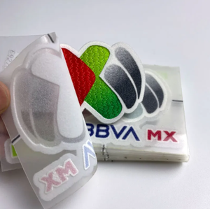 LIGA MX BBVA Parche Transferencia Térmica (Sublimación Térmica) Material Flocado Parche LEXTRA - Product Image 3