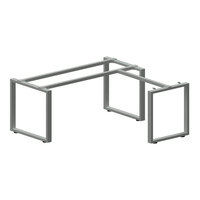 Pieds de bureau modernes et durables au prix d'usine, cadres en fer personnalisés pour tables de bureau, idéaux pour les villas