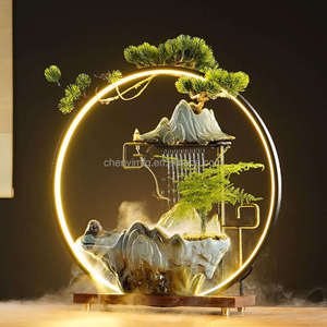 CHENYISHI directa decoración del hogar interior cascada fuente decoración escritorio fuente Feng Shui decoración fuente de agua - Product Image 4