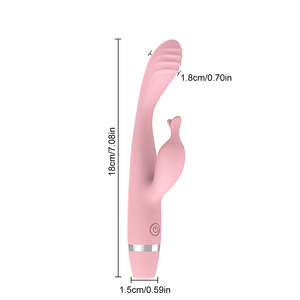 <span class=keywords><strong>Vibrador</strong></span> de Masaje Recargable para Punto G con Doble Vibración para Adultos, Varita AV para Masturbación Femenina, Empaquetado en Caja, Shenzhen, <span class=keywords><strong>Amazon</strong></span> - Product Image 5