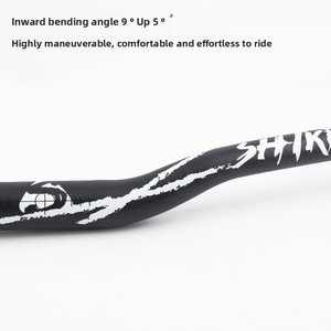 High-Performance JIAXUN MTB <b>Handlebars</b> Model Jx-635241 Cylindrical 30mm Rise Aluminum Alloy Precise Control-Safety Eco-Friendly - Product Image 2