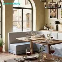 Neue Produkte Restaurant Tisch und Stuhl Set Booth Restaurant Restaurant Sitz
