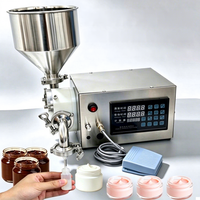 Machine de remplissage automatique de liquides pour bouteilles de shampoing, crème cosmétique, confiture, jus, sauce, miel et pâte