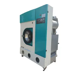 Perc petrol çok Solvent kuru temizleyici ticari çamaşır makinesi Perklone kuru temizleme ekipmanları 8kg
