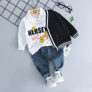 Conjunto de Ropa para Bebé de Primavera, Nuevo Diseño, 3 Piezas, Ropa para Niños, Trajes para Niños, Conjunto de Ropa para Niño - Product Image 5