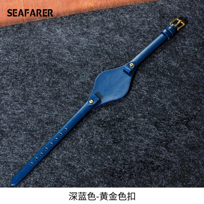 Dark Blue-Gold Buckle-K1