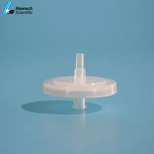 50Mm Lab Murah Murah Ptfe Pes Pp NY Polypropylene Sekali Pakai Unlock Membran Syringe Filter Produsen