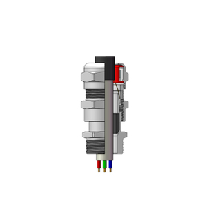 Raccordement de tuyau fileté nickelé étanche, haute résistance pour fixation de tête de connexion de câblage de pipeline industriel - Product Image 2
