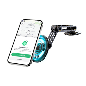 Soporte de teléfono N52 All Metal <span class=keywords><strong>360</strong></span> Rotación <span class=keywords><strong>Flex</strong></span> Dashboard Soporte de teléfono Soporte de coche Android ajustable para uso doméstico o de escritorio - Product Image 2