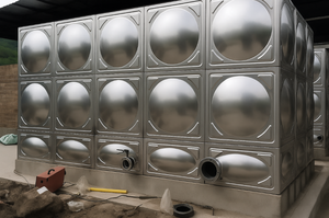 Réservoir d'eau en acier inoxydable de 50 000 <span class=keywords><strong>litres</strong></span> pour usage domestique et hôtelier, neuf pour le stockage d'eau, garantie de 3 ans pour les industries de vente au détail - Product Image 3