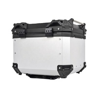 Les boîtes arrière de moto les plus populaires avec doublure en cuir, double serrure de sécurité, boîte arrière pour accessoires de moto, fabrication