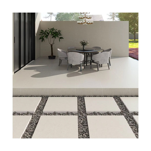 Dalles de pavage en porcelaine d'extérieur de haute qualité 20 mm 2 cm 60x60 Tuile Porcelaine 20 mm Carreaux d'extérieur antidérapants - Product Image 1