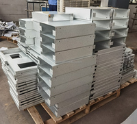 Fabricación de estructura de acero pesado, lámina personalizada de metal galvanizado