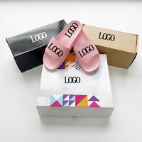 Ciabatte Estive in PVC 2025 con Logo Personalizzato, Impermeabili e Comode, Infradito e Pantofole Invernali da Interno per Uomo